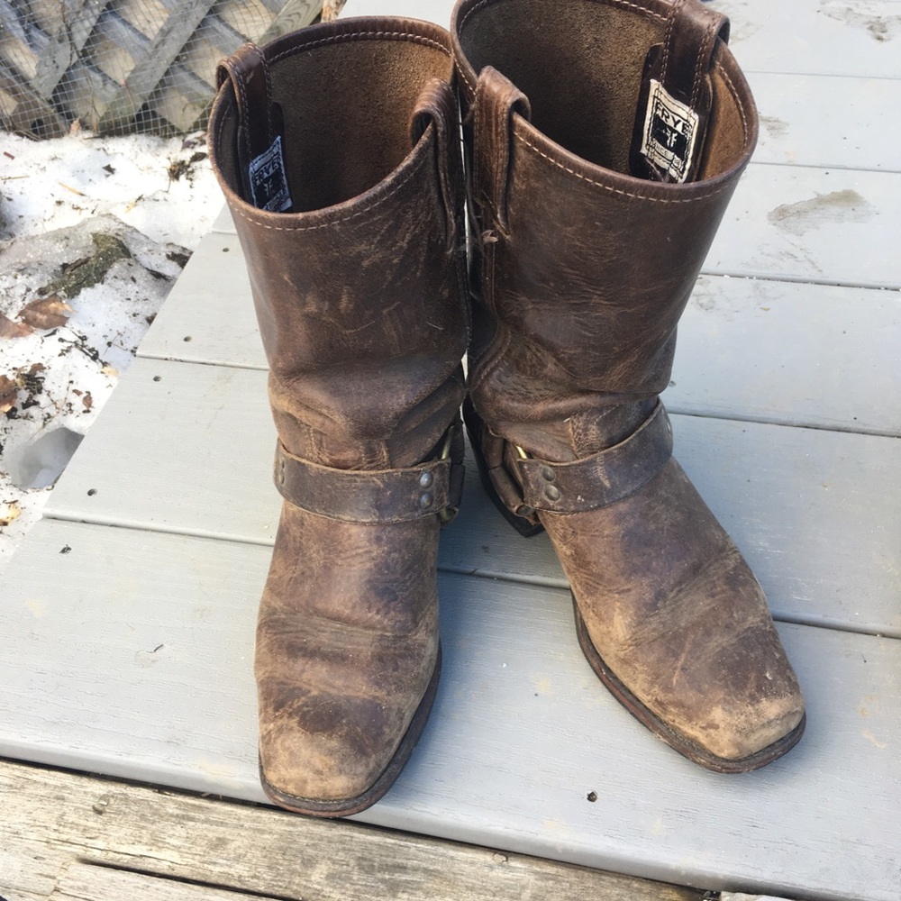 Frye Harness Boots